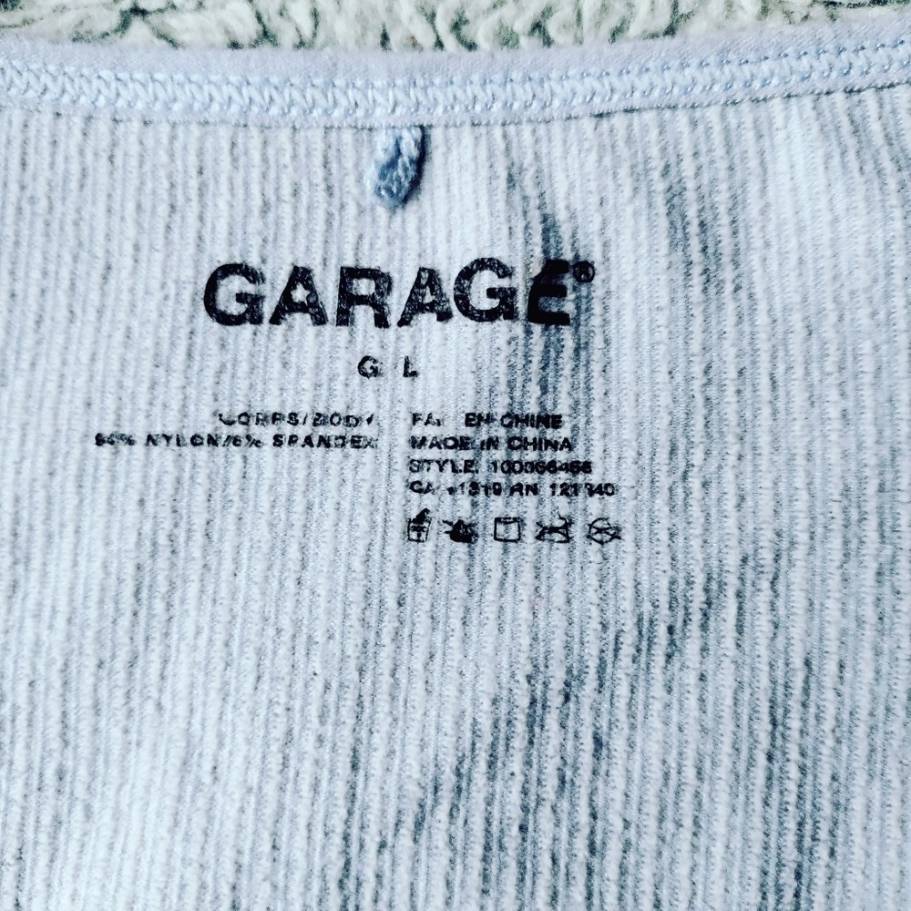 Garage Ribbed crop L - Picture 4 of 4